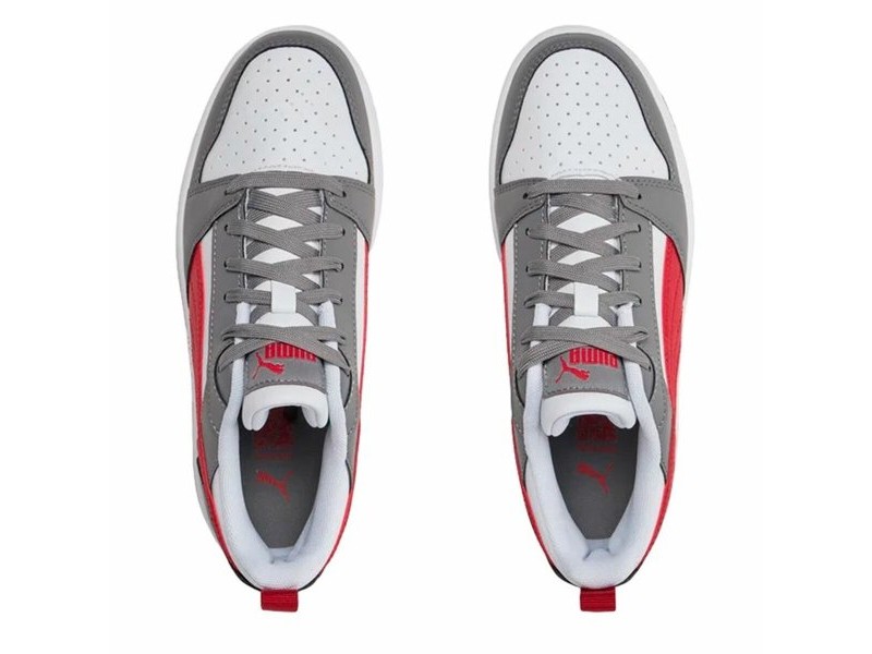 Детски всекидневни маратонки Puma Rebound V6 Сив