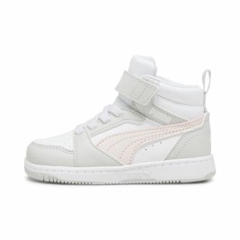 Детски всекидневни маратонки Puma Rebound V6 Mid Infantil Бял