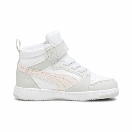 Детски всекидневни маратонки Puma Rebound V6 Mid Infantil Бял