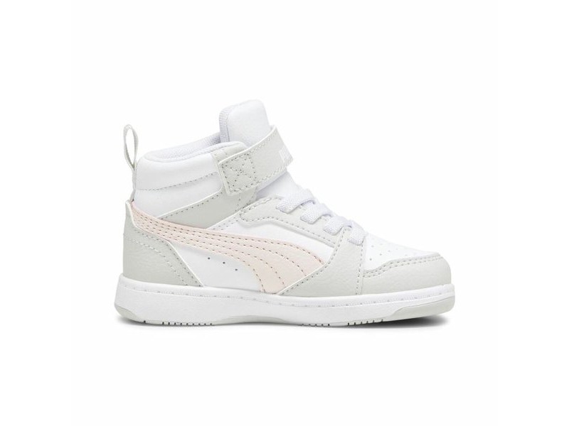 Детски всекидневни маратонки Puma Rebound V6 Mid Infantil Бял