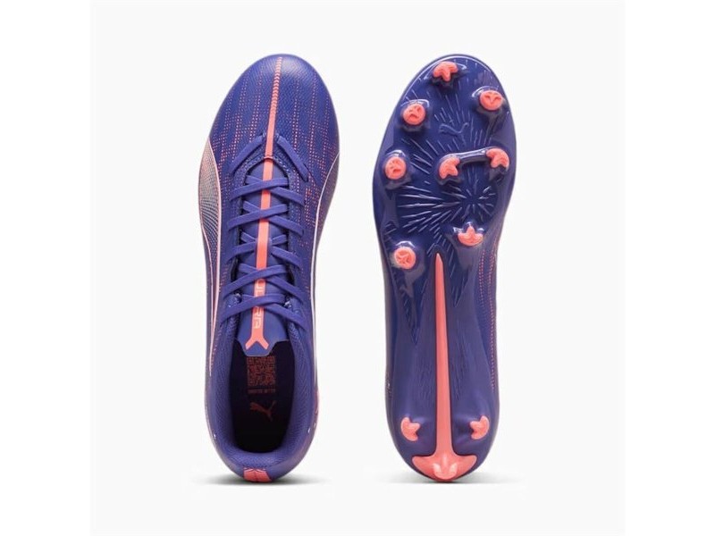 Футболни Ботуши за Възрастни Puma Ultra 5 Play Fg/Ag Лилав Футболни Ботуши за Възрастни Puma Ultra 5 Play Fg/Ag Лилав