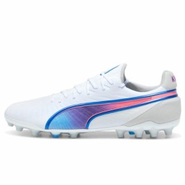 Футболни Ботуши за Възрастни Puma King Ultimate Mg Бял