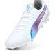 Футболни Ботуши за Възрастни Puma King Ultimate Mg Бял