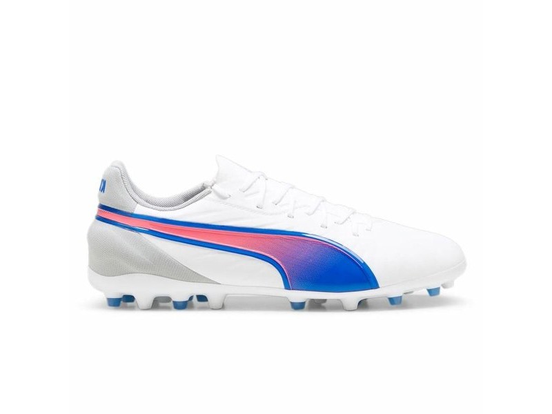 Футболни Ботуши за Възрастни Puma King Match Mg Бял