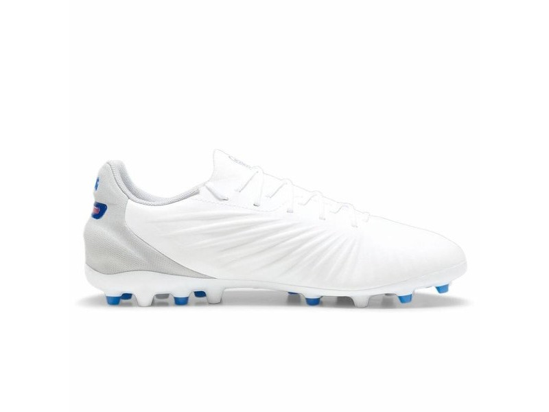 Футболни Ботуши за Възрастни Puma King Match Mg Бял