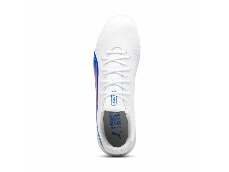 Футболни Ботуши за Възрастни Puma King Match Mg Бял