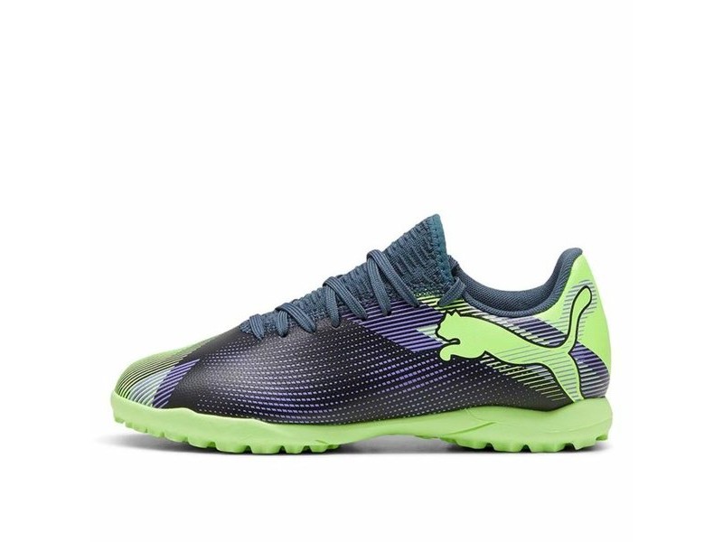 Футболни Обувки за Деца Puma Future 7 Play Tt Лилав Зелен