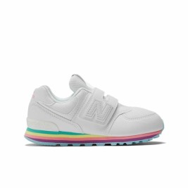 Спортни Маратонки за Деца New Balance 574 Core Hook Loop Бял