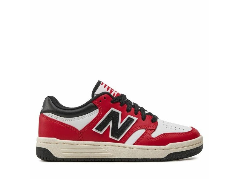 Спортни Маратонки за Деца New Balance 480 Бял Червен