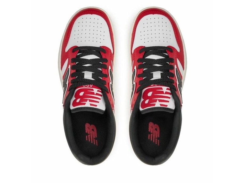 Спортни Маратонки за Деца New Balance 480 Бял Червен