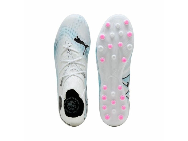 Футболни Ботуши за Възрастни Puma Future 7 Match MG Бял Черен