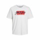 Мъжка тениска с къс ръкав Jack & Jones tiley Бял