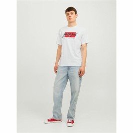 Мъжка тениска с къс ръкав Jack & Jones tiley Бял