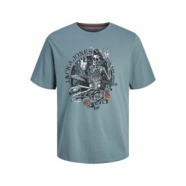 Мъжка тениска с къс ръкав Jack & Jones Син