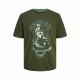 Мъжка тениска с къс ръкав Jack & Jones Маслина