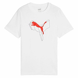 Детски Тениска с къс ръкав Puma Essentials+ Logo Lab Graphic