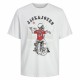Мъжка тениска с къс ръкав Jack & Jones skull Rock Crew