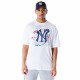 Мъжка тениска с къс ръкав New Era MLB FOOD GRPHC OS New York Yankees Бял