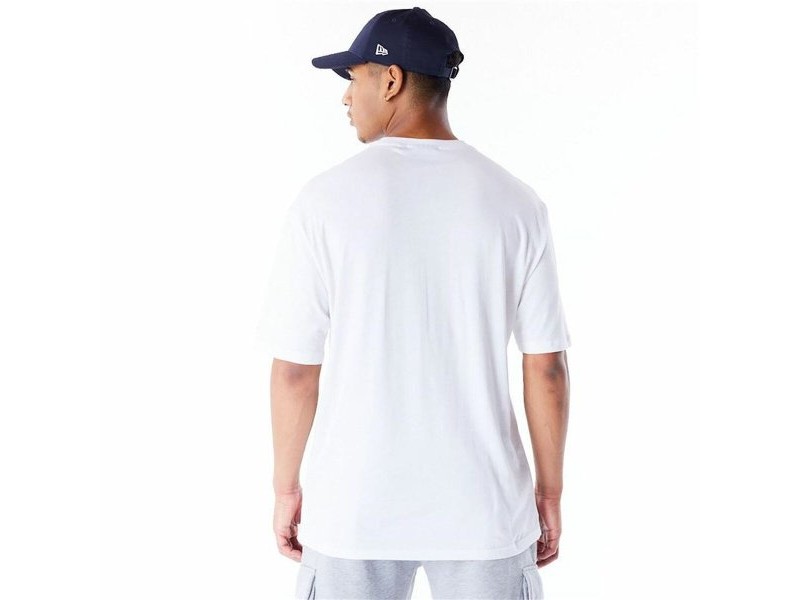 Мъжка тениска с къс ръкав New Era MLB FOOD GRPHC OS New York Yankees Бял