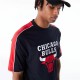 Мъжка тениска с къс ръкав New Era NBA PANEL OS Chicago Bulls Черен