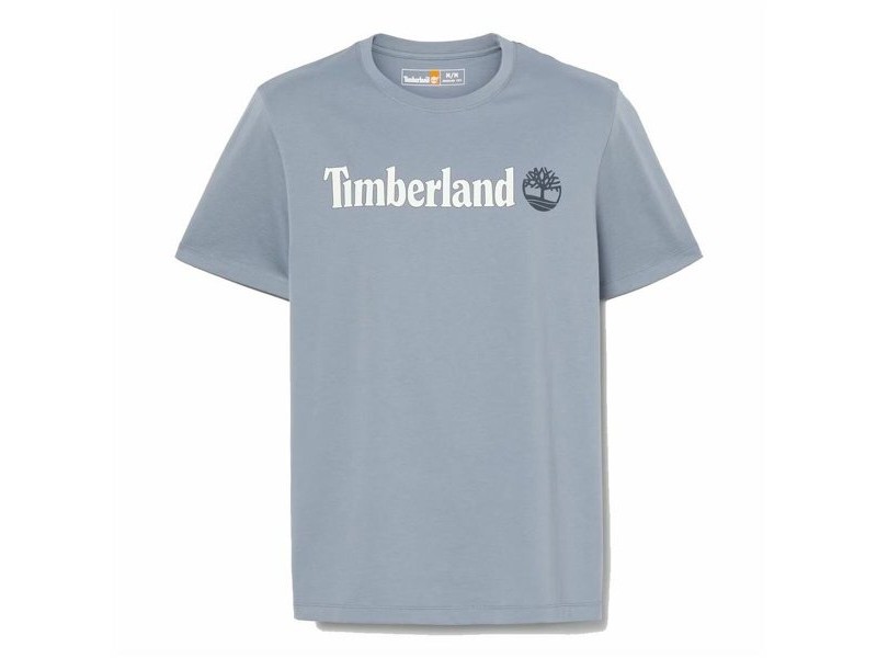 Мъжка тениска с къс ръкав Timberland Kennebec River Linear Logo Мъжка тениска с къс ръкав Timberland Kennebec River Linear Logo