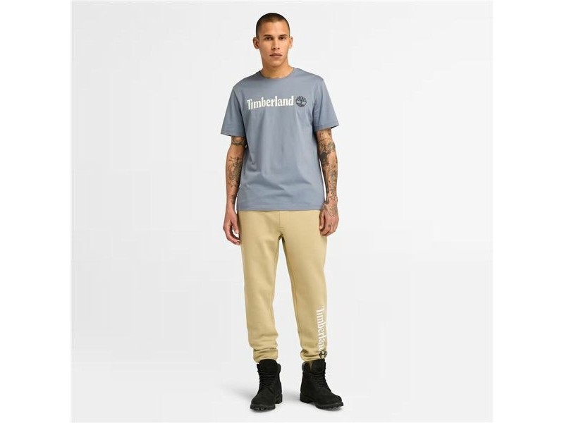 Мъжка тениска с къс ръкав Timberland Kennebec River Linear Logo Мъжка тениска с къс ръкав Timberland Kennebec River Linear Logo