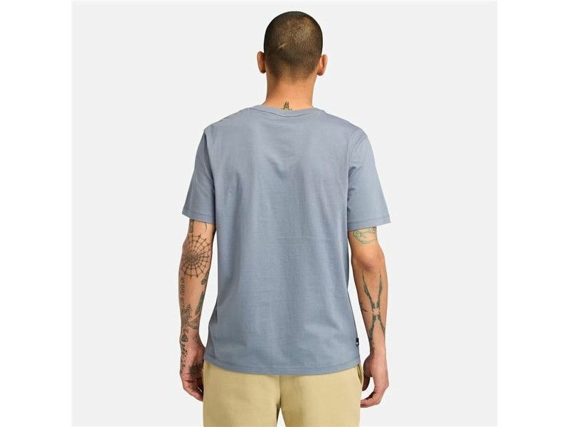Мъжка тениска с къс ръкав Timberland Kennebec River Linear Logo Мъжка тениска с къс ръкав Timberland Kennebec River Linear Logo