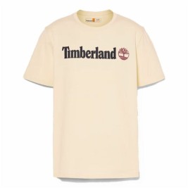 Мъжка тениска с къс ръкав Timberland Kennebec River Linear Logo