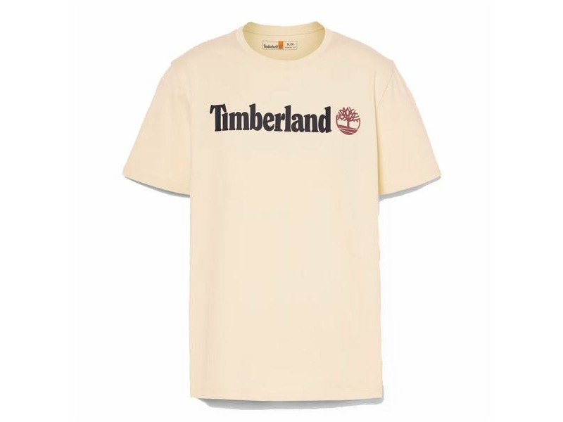 Мъжка тениска с къс ръкав Timberland Kennebec River Linear Logo