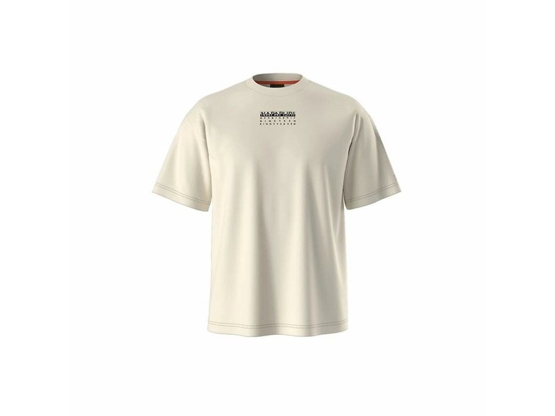Мъжка тениска с къс ръкав Napapijri S-Premium Ss Beige Dimity 2 Бежов