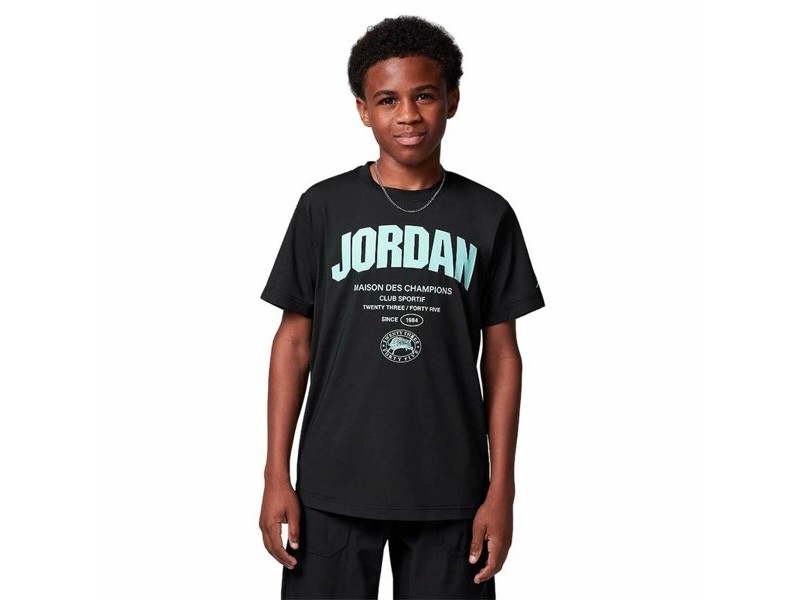 Детски Тениска с къс ръкав Jordan Jdb Des Champions