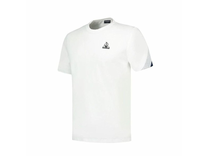 Мъжка тениска с къс ръкав Le coq sportif Heritage N°1 New Brand Бял