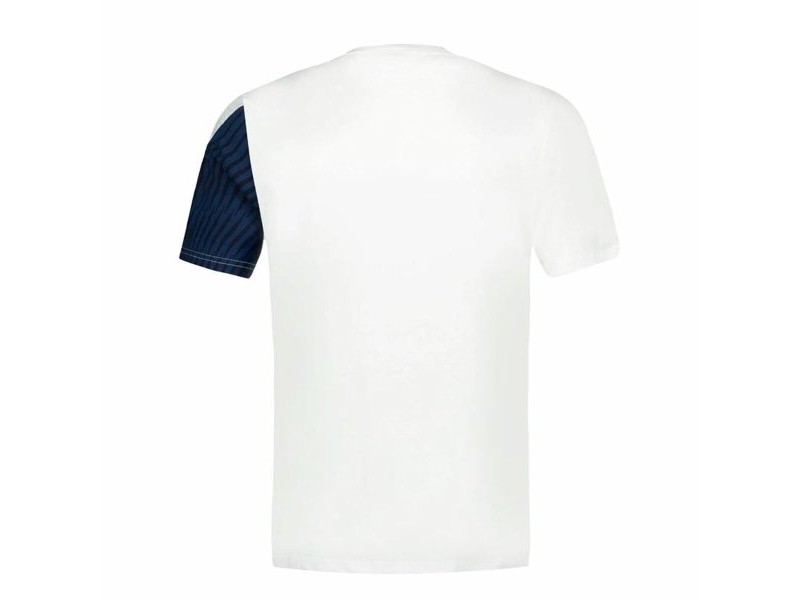 Мъжка тениска с къс ръкав Le coq sportif Heritage N°1 New Brand Бял