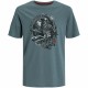 Детски Тениска с къс ръкав Jack & Jones skull Rock Crew