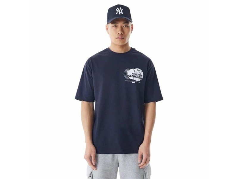 Мъжка тениска с къс ръкав New Era BASEBALL GRPHIC OS New York Yankees