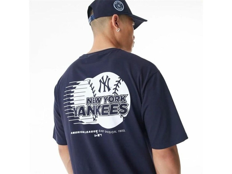 Мъжка тениска с къс ръкав New Era BASEBALL GRPHIC OS New York Yankees