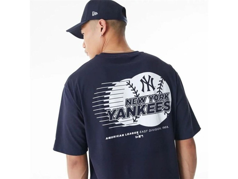 Мъжка тениска с къс ръкав New Era BASEBALL GRPHIC OS New York Yankees