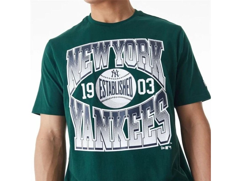 Мъжка тениска с къс ръкав New Era MLB GRADIENT GRPHC New York Yankees
