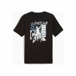 Мъжка тениска с къс ръкав Puma Graphics Puma Sports Club Черен