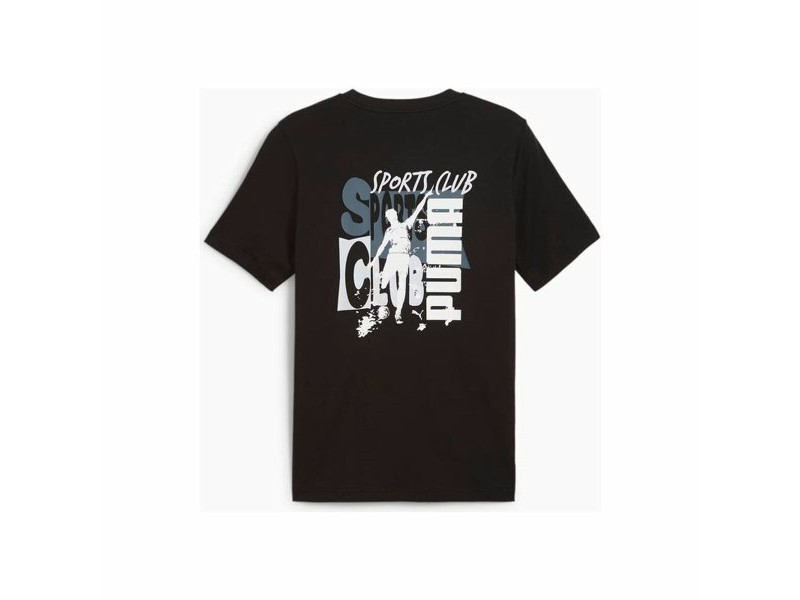 Мъжка тениска с къс ръкав Puma Graphics Puma Sports Club Черен