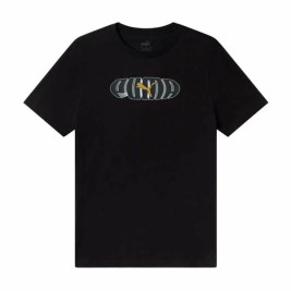 Мъжка тениска с къс ръкав Puma Ess+ Graphic Черен