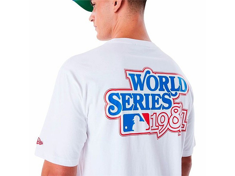 Мъжка тениска с къс ръкав New Era MLB WORLD SERIES OS LA Dodgers Hombre