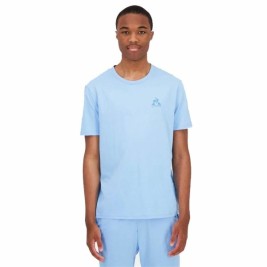 Мъжка тениска с къс ръкав Le coq sportif Monochrome N°3 Аквамарин