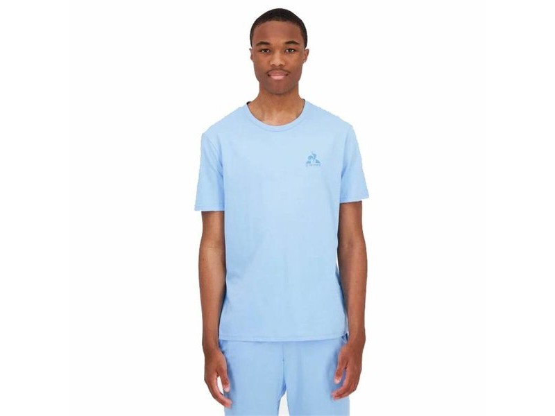 Мъжка тениска с къс ръкав Le coq sportif Monochrome N°3 Аквамарин