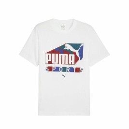 Мъжка тениска с къс ръкав Puma Бял