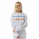 Дамски суичър без качулка Rip Curl High Tide Surf Crew Сив