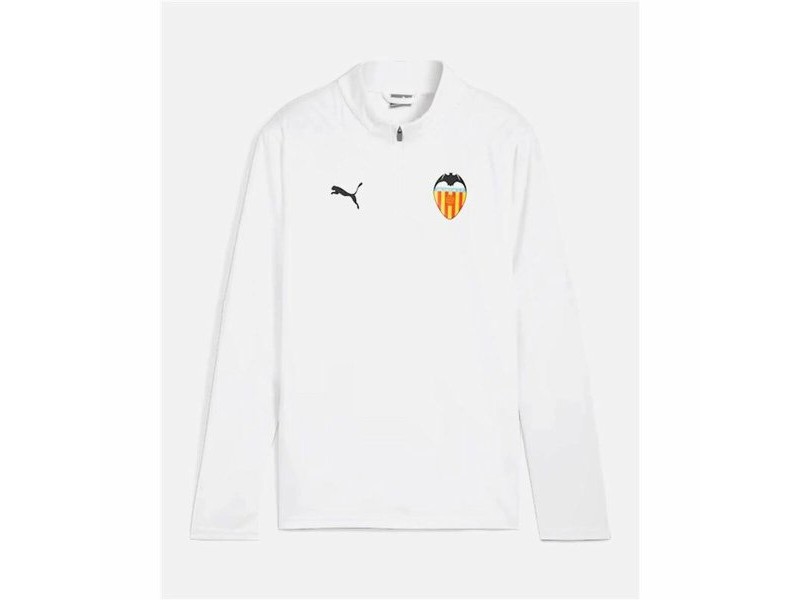 Тренировъчен Суичър за Възрастни Puma Valencia CF 24/25 Training Бял
