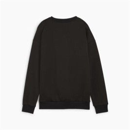 Дамски суичър без качулка Puma Essentials+ Relaxed Small Logo Crew Fl Черен