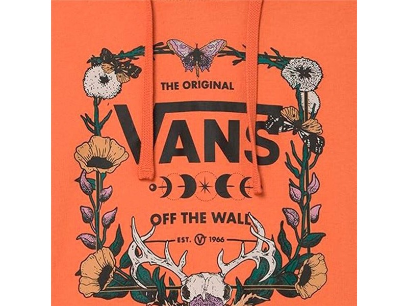 Дамски суичър с качулка Vans Antler Floral