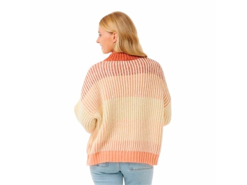 Дамски суичър без качулка Rip Curl Soleil Rib Knit Crew